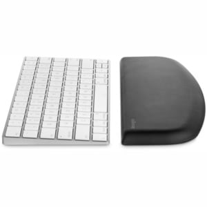Kensington ErgoSoft Wrist Rest for Slim, Compact Keyboards - 0.39" x 11" x 3.98" Dimension - Gel, Rubber - Skid Proof - 1 
