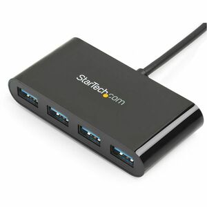 StarTech.com USB Hub - USB Type C - External - Black - 4 Total USB Port(s) - 4 USB 3.0 Port(s) - Mac
