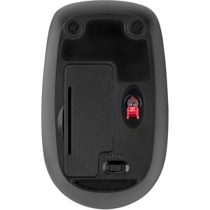 Kensington Pro Fit Wireless Mobile Mouse - Black - Laser - Wireless - Radio Frequency - Black - USB - 1000 dpi - Scroll Wh