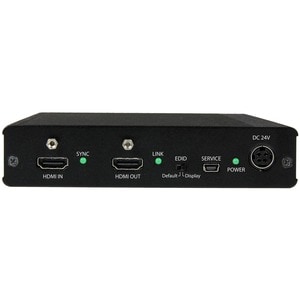 StarTech.com ST124HDBT. Typ: AV-Sender & -Empfänger, Maximale Auflösung: 4096 x 2160 Pixel, unterstütze Kabeltypen: Cat5e,