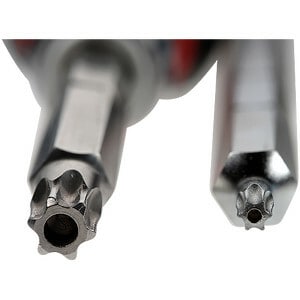 AXIS Screwdriver - TAA Compliant - Stainless Steel, Chrome Vanadium - Non-slip Handle, Rubber Handle, Quick-release