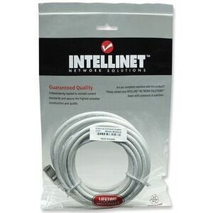 CABLE DE RED PATCH CAT6 RJ45 2.0M (7 FT.) BLANCO - Extremo Secundario: 1 x RJ-45 Network - Male - 1Gbit/s - Cable de conex