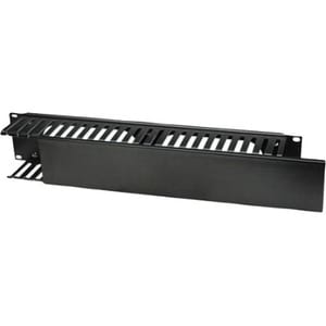 Organizador Cables 19" , 2U plastico - Sujetador de cables - 2U Rack Height x 19" Panel Width - Cloruro de Polivinilo (PVC