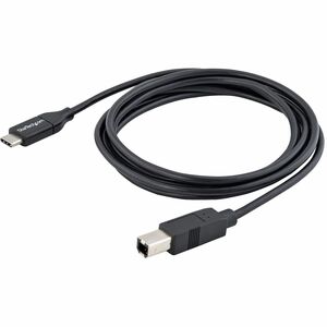 StarTech.com 1,8m (6 ft.) USB C to USB B Cable - USB 2.0 - USB Type C Printer Cable M/M - USB 2.0 Type-C to Type-B Cable -