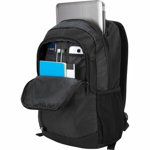 Targus Sport TSB89104US Carrying Case (Backpack) for 15.6" Notebook - Black - Shoulder Strap - 17.8" Height x 12.2" Width 