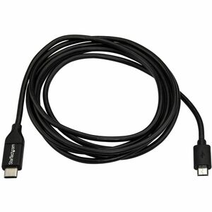 StarTech.com 2m 6 ft USB C to Micro USB Cable - M/M - USB 2.0 - USB-C to Micro USB Charge Cable - USB 2.0 Type C to Micro 