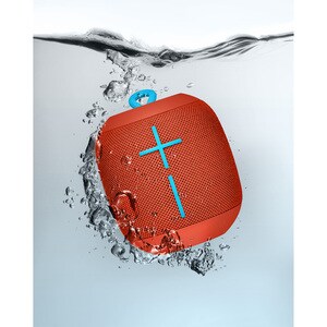 Ultimate Ears WONDERBOOM Portable Bluetooth Speaker System - Fireball - 80 Hz to 20 kHz - 360° Circle Sound - Battery Rech