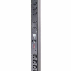 APC by Schneider Electric Rack PDU, Switched, Zero U,12.5kW,208V,(21)C13&(3)C19; 10' Cord - Switched - CS8365 - 3 x IEC 60