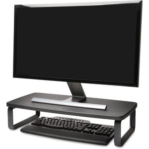 MONITOR STAND PLUS WIDE BLACK
