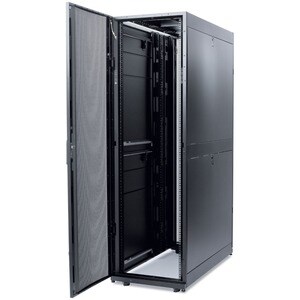 Armadio rack APC by Schneider Electric NetShelter SX 42U A pavimento per Server - 482,60 mm Rack Width - Nero - TAA Confor