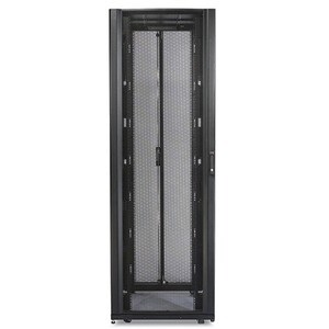 APC by Schneider Electric NetShelter 48U Rack Cabinet for Blade Server - 482.60 mm Rack Width - Black - 1022 kg Dynamic/Ro