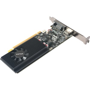Zotac NVIDIA GeForce GT 1030 Graphic Card - 2 GB GDDR5 - Low-profile - 64 bit Bus Width - PCI Express 3.0 x16 - DisplayPor