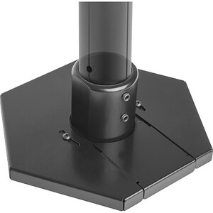 Chief Floor-to-Ceiling Low-Profile Collar Plate - Black - 500 lb Load Capacity