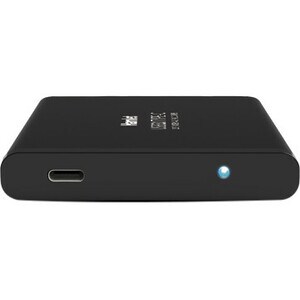 Hamlet Drive Enclosure - USB 3.1 Type C Host Interface External - Black - 1 x Total Bay - 1 x 2.5" Bay - Plastic, Aluminium