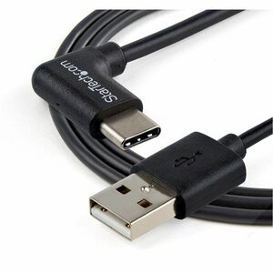StarTech.com USB to USB C Cable â€" 91cm (3 ft.) â€" Right Angle USB Cable â€" USB A to USB C Cable â€" USB 2.0 Cable â€" 