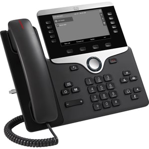 Cisco 8811 IP Phone - Wall Mountable - VoIP - User Connect License, Unified Communications Manager - 2 x Network (RJ-45) -