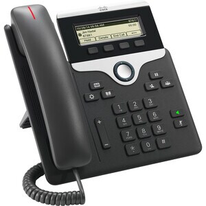 Cisco 7811 IP Phone - Wall Mountable - 1 x Total Line - VoIP - 2 x Network (RJ-45) - PoE Ports