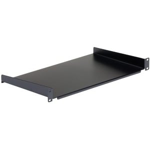 StarTech.com Charola Estante de 1U para Gabinete Rack de Servidores - de 10 Pulgadas (254mm) de Profundidad - en Acero - 2