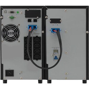 ONLINE USV-Systeme X2000BP, Tower, Schwarz, ONLINE USV-Systeme XANTO 2000, 9 Ah, 190 mm, 415 mm