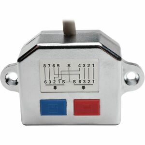 Tripp Lite series 2-to-1 RJ45 Splitter Adapter Cable, 10/100 Ethernet Cat5/Cat5e (M/2xF), 0.5 ft - Network (RJ-45)