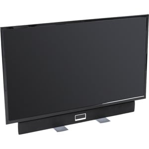 Pied pour écran Erard Pro FITUP - 127 cm (50") - Capacité de Charge 20 kg - Table - Acier - Noir, Argenté - Mobility