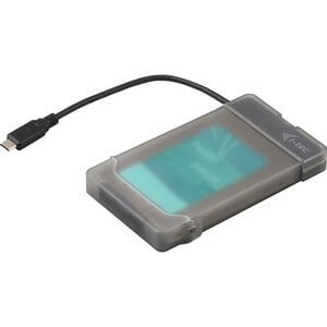 i-tec MySafe USB-C 3.1 Gen. 2 Easy, Carcasa de disco duro/SSD, 2.5", SATA, Serial ATA II, Serial ATA III, 10 Gbit/s, Conex