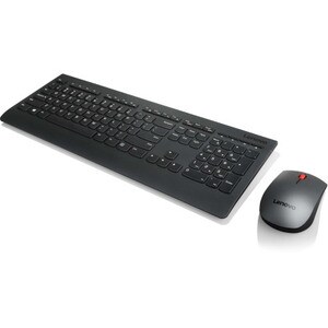 Lenovo Professional Keyboard & Mouse - Hungarian - Wireless - Wireless - Laser