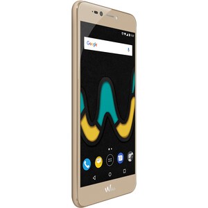 Smartphone Wiko Upulse 32 GB - 4G - 14 cm (5,5") LCD HD 1280 x 720 - 3 GB RAM - Android 7.0 Nougat - Oro - Bar - 2 Support