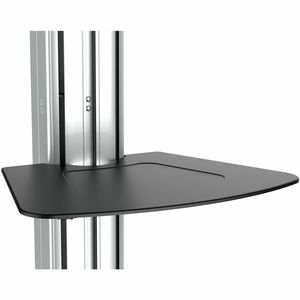 StarTech.com Carrello TV per Schermo da 32" a 70" - Regolazione Altezza One-Touch - Carrello Mobile per TV - VESA - 1 Ripi