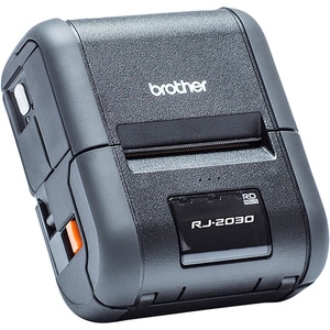 Brother RuggedJet RJ-2030 Mobile Direct Thermal Printer - Monochrome - Portable - Receipt Print - USB - Bluetooth - Batter