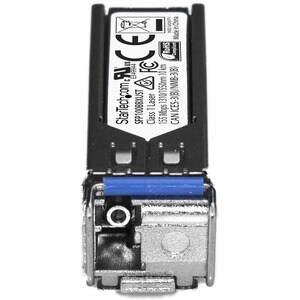 StarTech.com MSA Uncoded SFP Transceiver Module - 100BASE-BX - 10 GbE Gigabit Ethernet BiDi Fiber (SMF) - MSA Uncoded Tran