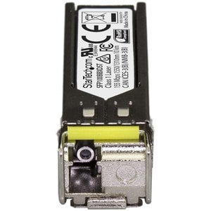 StarTech.com MSA Uncoded SFP Transceiver Module - 100BASE-BX - 10 GbE Gigabit Ethernet BiDi Fiber (SMF) - MSA Uncoded Tran