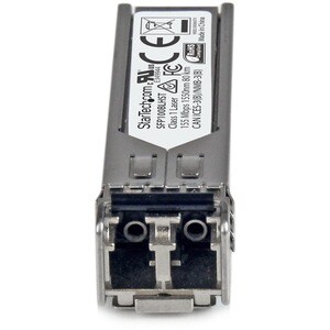 StarTech.com Modulo Ricetrasmettitore SFP in Fibra 100 Mbps Conforme MSA - 100Base-LH - SM LC - 80 km - Per Rete ottica, D