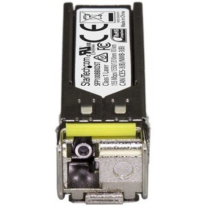 StarTech.com MSA Compliant SFP Transceiver Module - 100BASE-BX~MSA Uncoded SFP Transceiver Module - 100BASE-BX - 100 MbE G