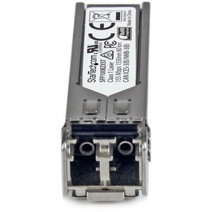 StarTech.com MSA konformes 100 Mbit/s SFP Transceiver Modul - 100BASE-ZX - SM LC - 80 Km - 1550nm - für Optisches Netzwerk