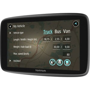 TomTom GO 520 Automobile Portable GPS Navigator - Mountable - 12.7 cm (5") - Touchscreen - Speed Camera Detector, Micropho