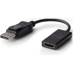 Dell 20.32 cm DisplayPort/HDMI A/V Cable - Cable for Audio/Video Device, Monitor, Projector - First End: 1 x 20-pin Displa