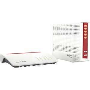 FRITZ!Box 7590 Wi-Fi fino a 1.733 + 800 Mbit/s 4 porte LAN Gigabit, 1 porta WAN Gigabit, 2 porte USB 3.0