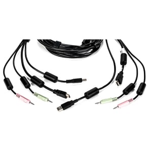 Vertiv AVOCENT 3.05 m KVM Cable - Cable for Switch, Keyboard/Mouse - First End: USB, HDMI Digital Audio/Video