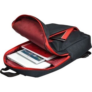 Sacoche de transport Port Portland - Sac à dos Style pour 39,6 cm (15,6") Ordinateur Portable - Noir - 210D Polyester Cuer