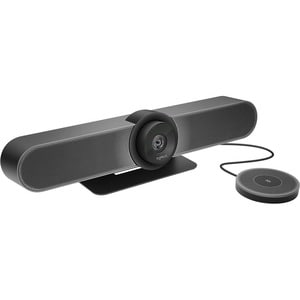 Logitech ConferenceCam MeetUp Video Conferencing Camera - 30 fps - Black - USB 2.0 - TAA Compliant - 3840 x 2160 Video - 1