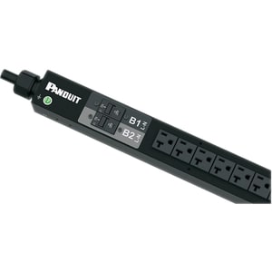 Panduit P22B09M Vertical Basic Power Distribution Unit - Basic - NEMA L5-30P - 22 x NEMA 5-20R - 120 V AC - 0U - Vertical 