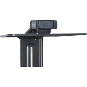 Digitus Height Adjustable Display Stand - Up to 177.8 cm (70") Screen Support - 50 kg Load Capacity - 2 x Shelf(ves) - 218