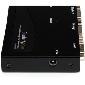 StarTech.com 4 Port High Resolution VGA Video Splitter - 350 MHz - 2048 x 1536 - 350 MHzMaximum Video Bandwidth - 64.01 m 