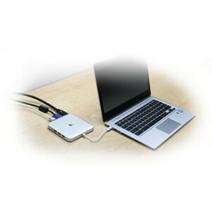 IOGEAR Compact USB-C Docking Station with PD Pass-Thru - for Notebook - 60 W - USB Type C - 3 x USB Ports - 3 x USB 3.0 - 