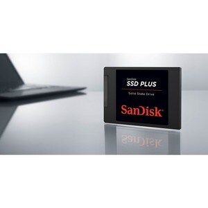 SanDisk SSD PLUS 240 GB Solid State Drive - Internal - SATA (SATA/600) - Notebook, Desktop PC Device Supported - 530 MB/s 
