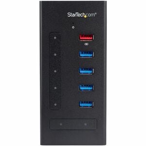 StarTech.com 7 Port USB C Hub - 2x USB-C & 5x USB-A - Mountable Metal USB 3.0 Type-C Hub - 5Gbps USB 3.2 Gen 1 - Self Powe