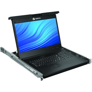 Vertiv AVOCENT LCD-Rack-Konsole KVM-Schalter - 16 Computer - 47 cm (18,5 Zoll) LED - UXGA - 1600 x 1200 - 16:9PS/2-PortUSB