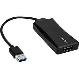 Rocstor Premium USB to HDMI Adapter - USB 3.0 to HDMI External USB Video Graphics Adapter - Resolutions up to 1920x1200 10