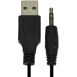 Système de Haut-Parleurs MCL HP-USB2/4 - 4 W RMS - Noir - Fréquence 30 Hz à 20 kHz - 2